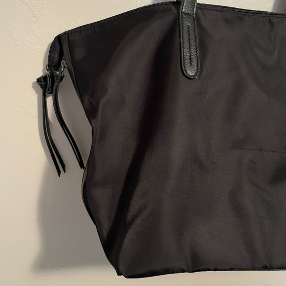 Botkier New York Black Large Tote Nylon Zipper Shoulder Bag - Picture 12 of 12